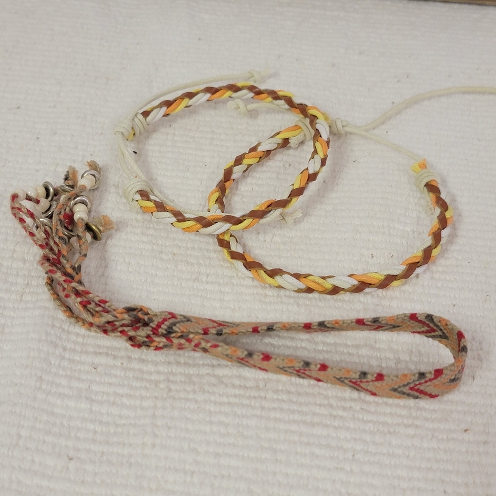 Leather & Cord Bracelets - Picture 2 of 6